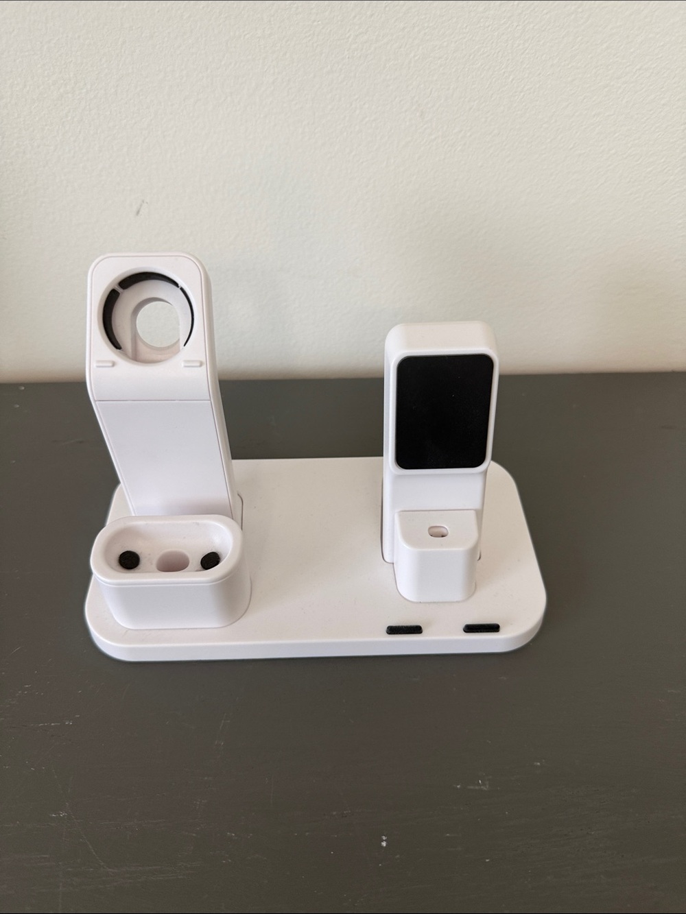 White 3-in-1 Charging Dock Stand